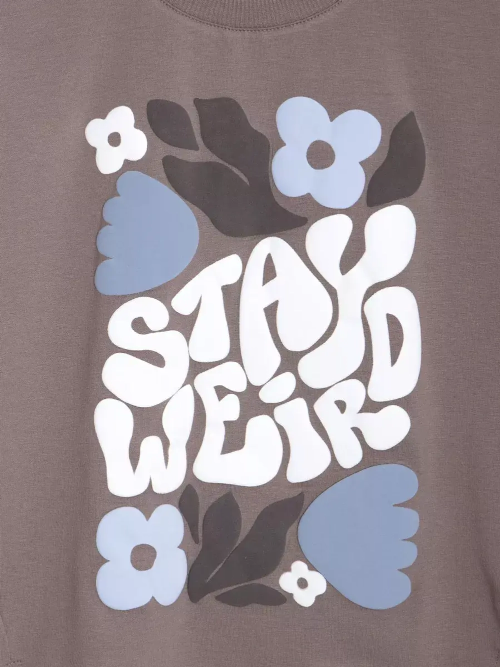 Лонгслив для девочки оверсайз с принтом