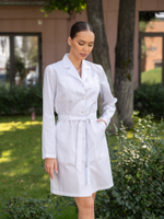 Халат медицинский женский | Х-252/2 кб клеон проф