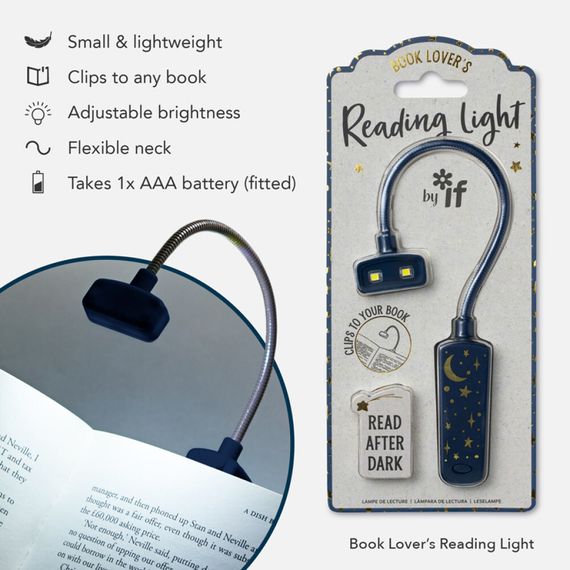 Kitab lampası \ Книжная лампа \ Book lamp Book Lover&#39;s Reading Light - Moon &amp; Stars