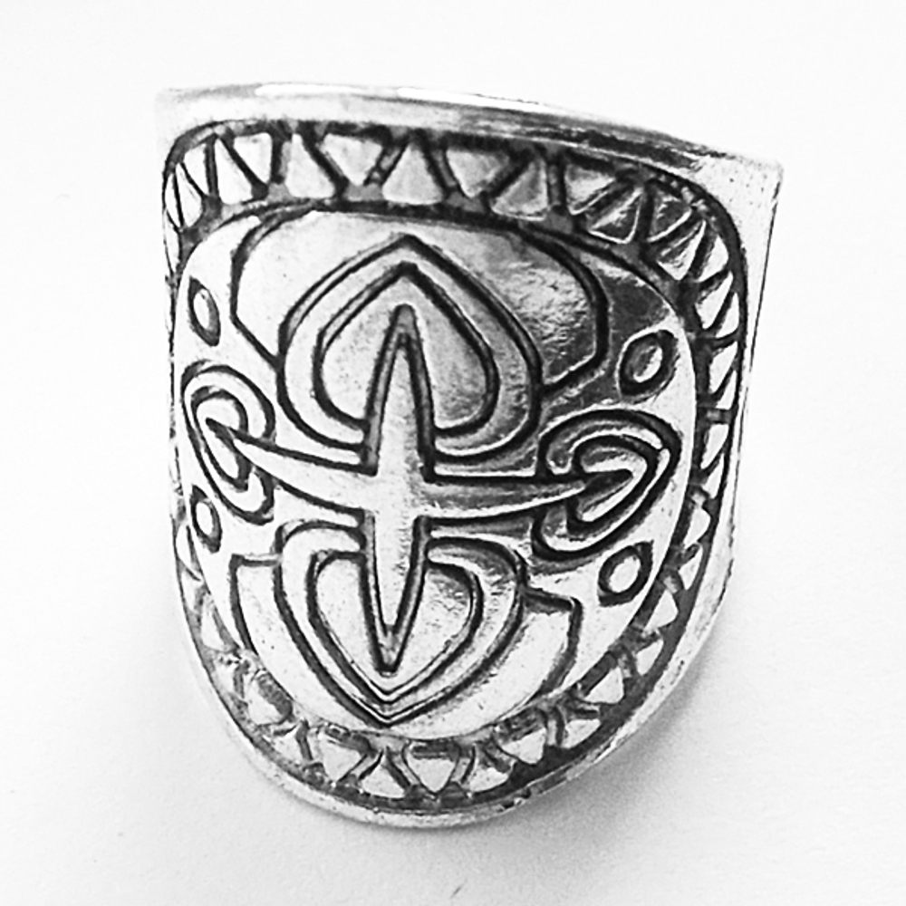 Кольцо "Тибет" под черненное серебро. Цена за одно кольцо.