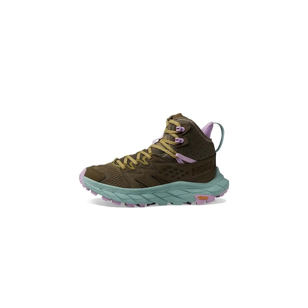 Кроссовки женские HOKA W ANACAPA BREEZE MID Dark Olive / Agave