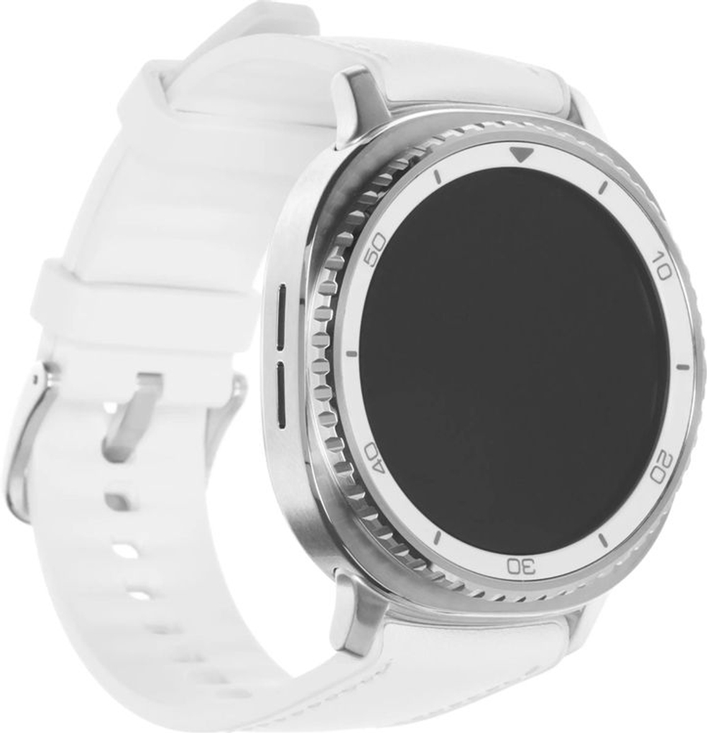 Смарт-часы Samsung Galaxy Watch 8 Classic LTE Watch 8 Classic,  46мм,  1.34",  с SIM,  белый/серебристый