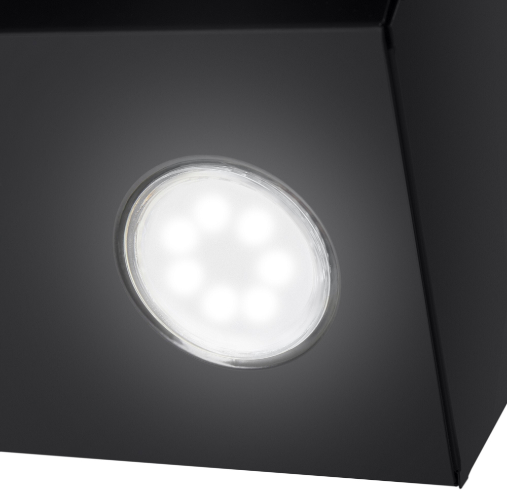 Кухонная вытяжка MAUNFELD Bridge Line 60 черный\вставка сатин фото 9