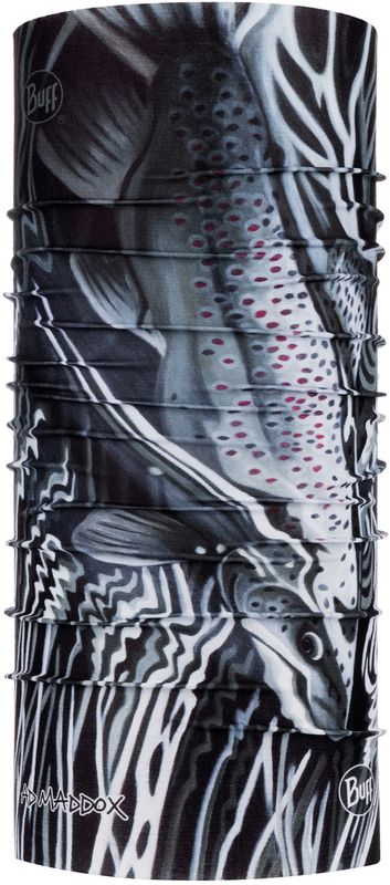 Бандана-труба летняя Buff CoolNet Chrome Graphite Фото 1