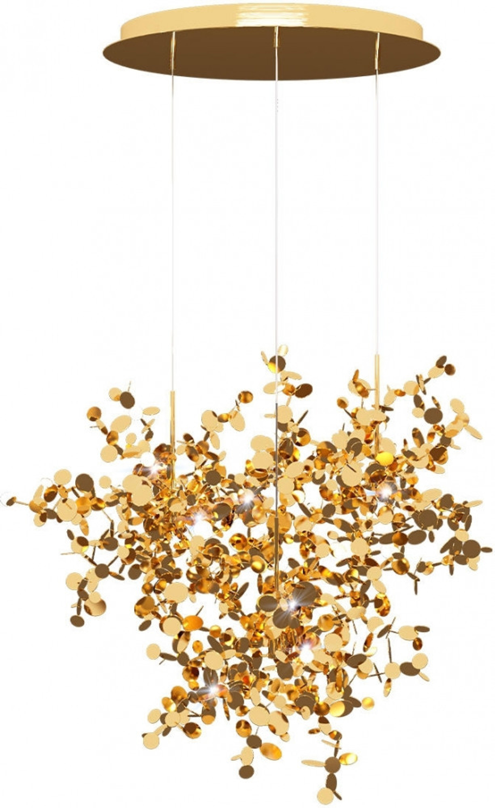 Подвесная люстра Loft It Spark 10101/3 Gold