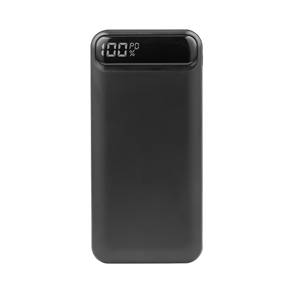 Внешний аккумулятор NRG Turbo V2 10000 mAh, 22.5 Вт (QC, PD, AFC, FCP, SCP, MTK PE), чёрный с дисплеем, черный