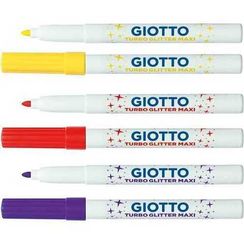 Flomaster Turbo Glitter Maxi 6 pcs.