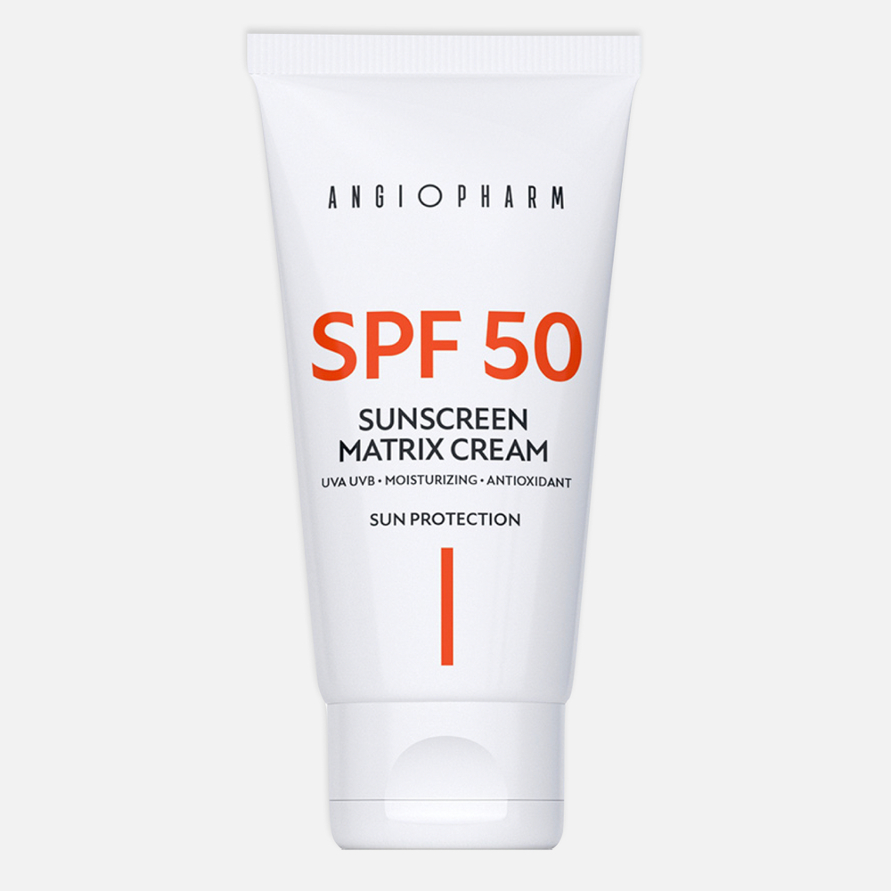 ANGIOPHARM Солнцезащитный крем SPF50 IV, 50 мл