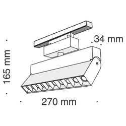 Трековый светильник Maytoni Technical TR015-2-10W3K-B