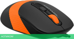 Мышь A4Tech Fstyler FM10S черный/оранжевый