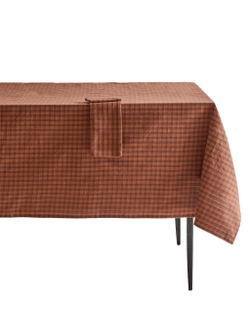 Zara Home скатерть из хлопка, клетка, 250 150 см