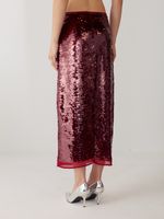 ЮБКА В ПАЙЕТКАХ BORDO