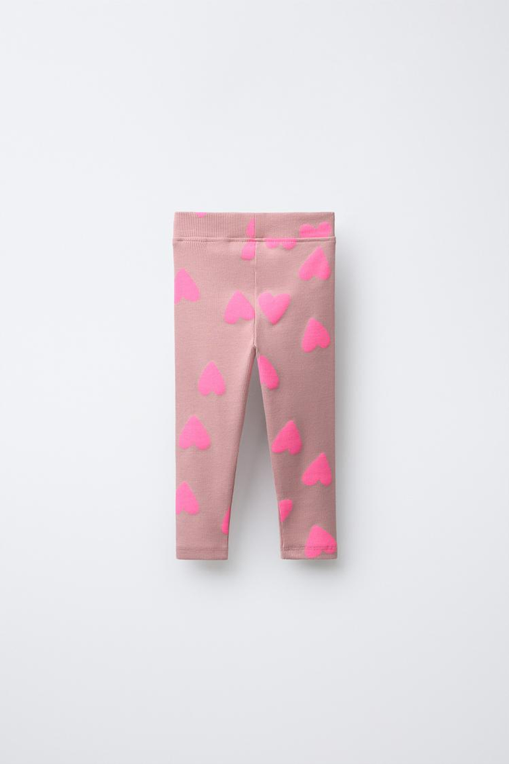 ZARA ЛЕГИНСЫ В РУБЧИК С ПРИНТОМ, БЕЖЕВЫЙ