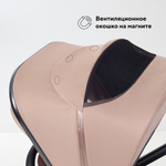 Детская коляска Rant Falcon Soft Therm 3 в 1 с автокреслом Cruise Black Beige