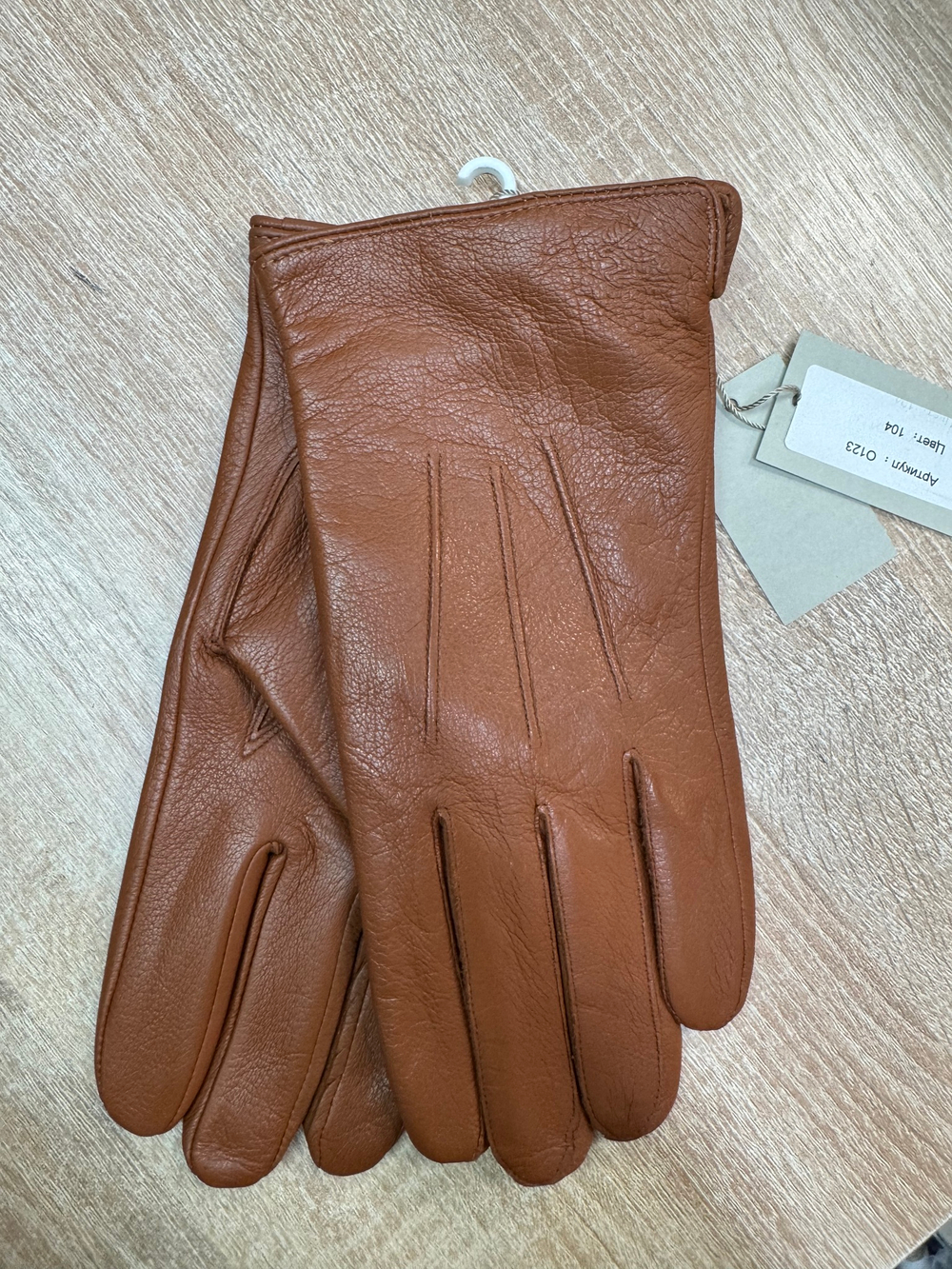 Перчатки. Мужские. Материал верха: Кожа оленя. Подклад: Трикотаж-шерсть. 5 шт в упаковке.