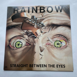 Винтажная виниловая пластинка LP Rainbow Straight Between The Eyes (Япония 1987) (Без Оби)