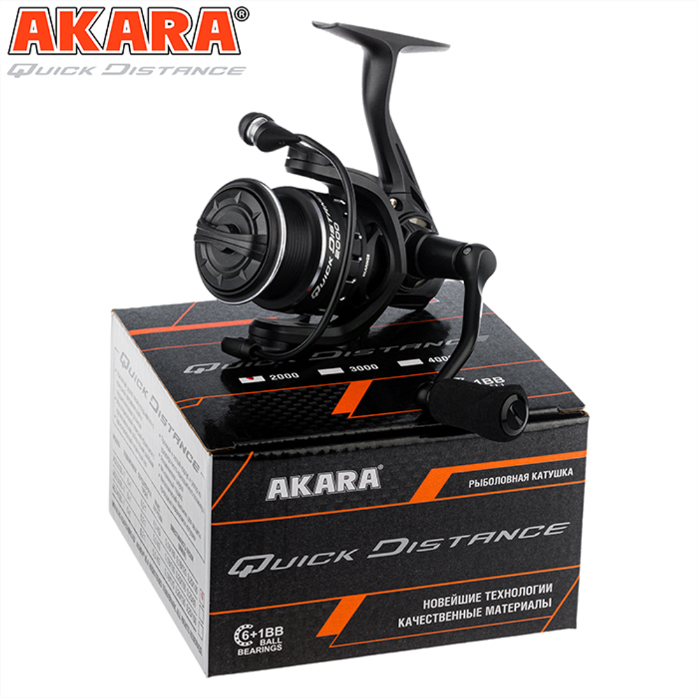 Катушка рыболовная Akara Quick Distance 6+1 bb