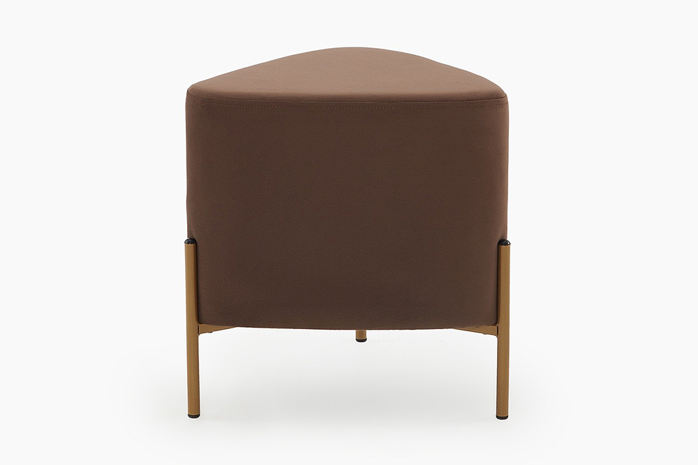 Пуф Gloria треугольный Коричневый