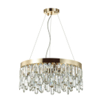 4986/6 HALL ODL22 653 золотой/хрусталь Люстра E14 6*40W DAKISA