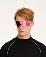 Спортивные очки с диоптриями GOG Prometheus / Photochromic Pink/Black / Reflex Pink