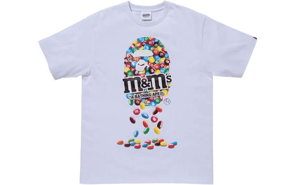 A Bathing Ape X M S Ape Head Tee