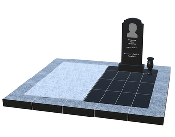 Готовое ритуальное сооружение 3,0м*2,7м (под ключ)