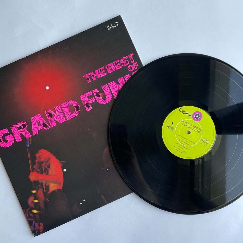 Винтажная виниловая пластинка LP The Best Of Grand Funk (Japan 1971) (No Obi) Are You Ready