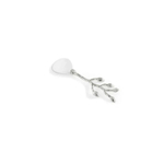 Икорница с ложкой Michael Aram Silver Orchid (21 см)