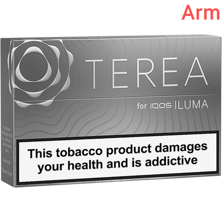 Стики Terea Silver мягкий табак с пряно-травяными нотками (Армения) (блок - 10 пачек)