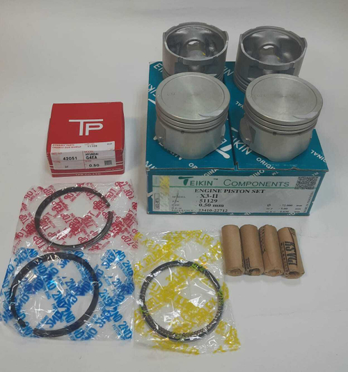 Поршни Teikin с кольцами TP +0.50 G4EA/G4EH