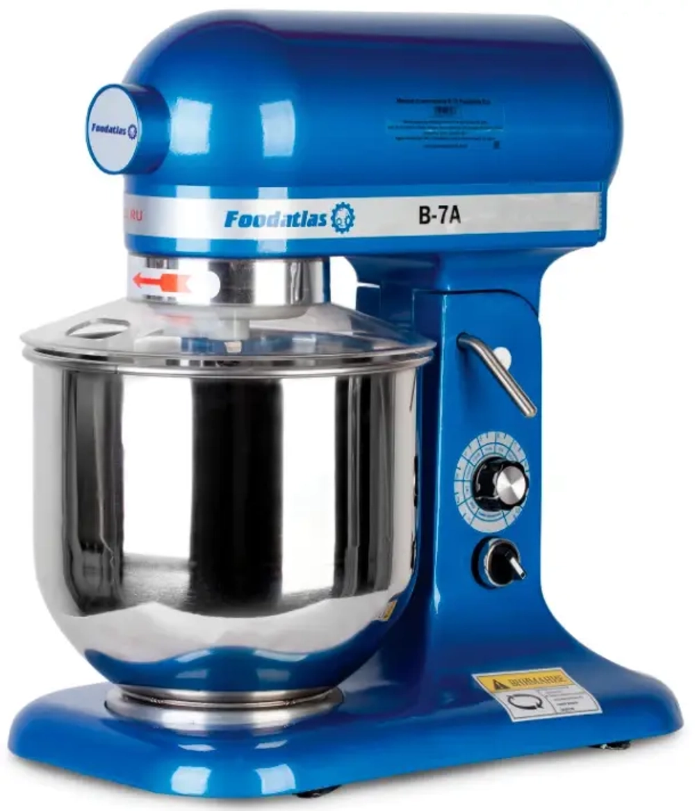 Планетарный миксер Foodatlas B-7A синий