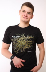 Футболка  "Москва ИЗКОСМОСА"
