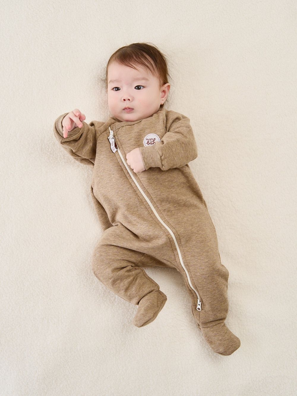 Комбинезон-косуха с закрытой ножкой "Халва" утепленный 0+