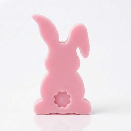 Свеча Зайчик розовый