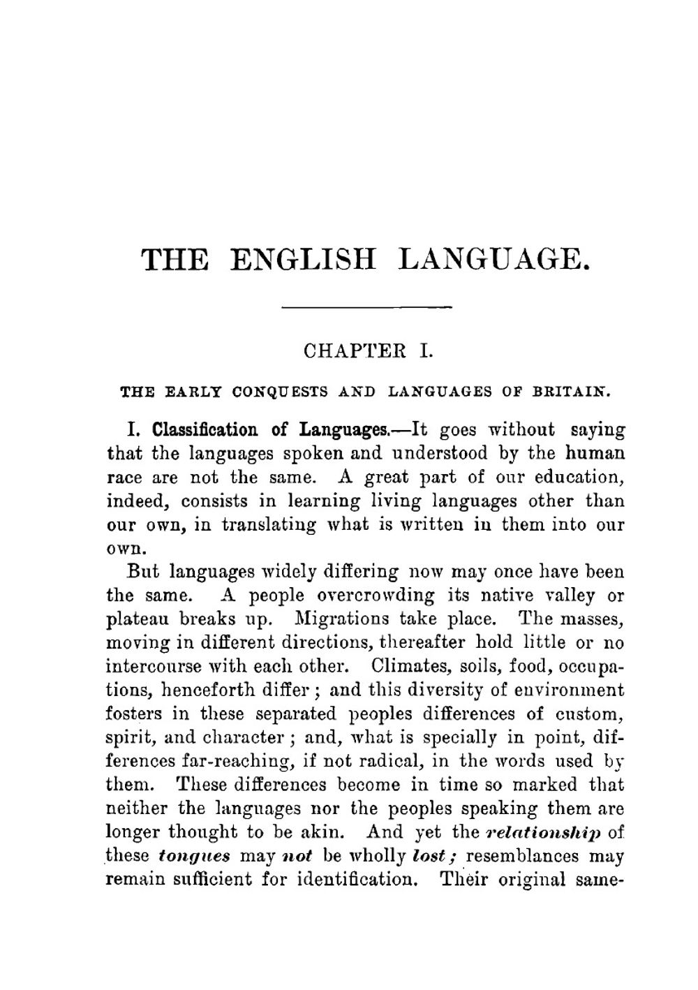 The English Language. A Brief History of Its Grammatical Changes and Its Vocabulary. with Exercises On Synonyms, Prefixes and Suffixes, Word-Analysis and Word-Building | Brainerd Kellogg