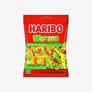 Мармелад Haribo Worms Zourr Червячки с кислинкой 80 г