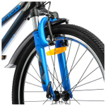 Велосипед 24" Stels Navigator 410 V 21ск. V010 (2023), черный синий