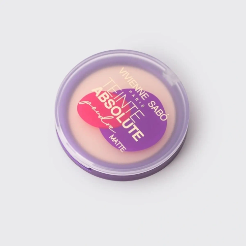 Vivienne Sabo Пудра компактная матирующая Teinte Absolute тон 01 Розово-бежевый