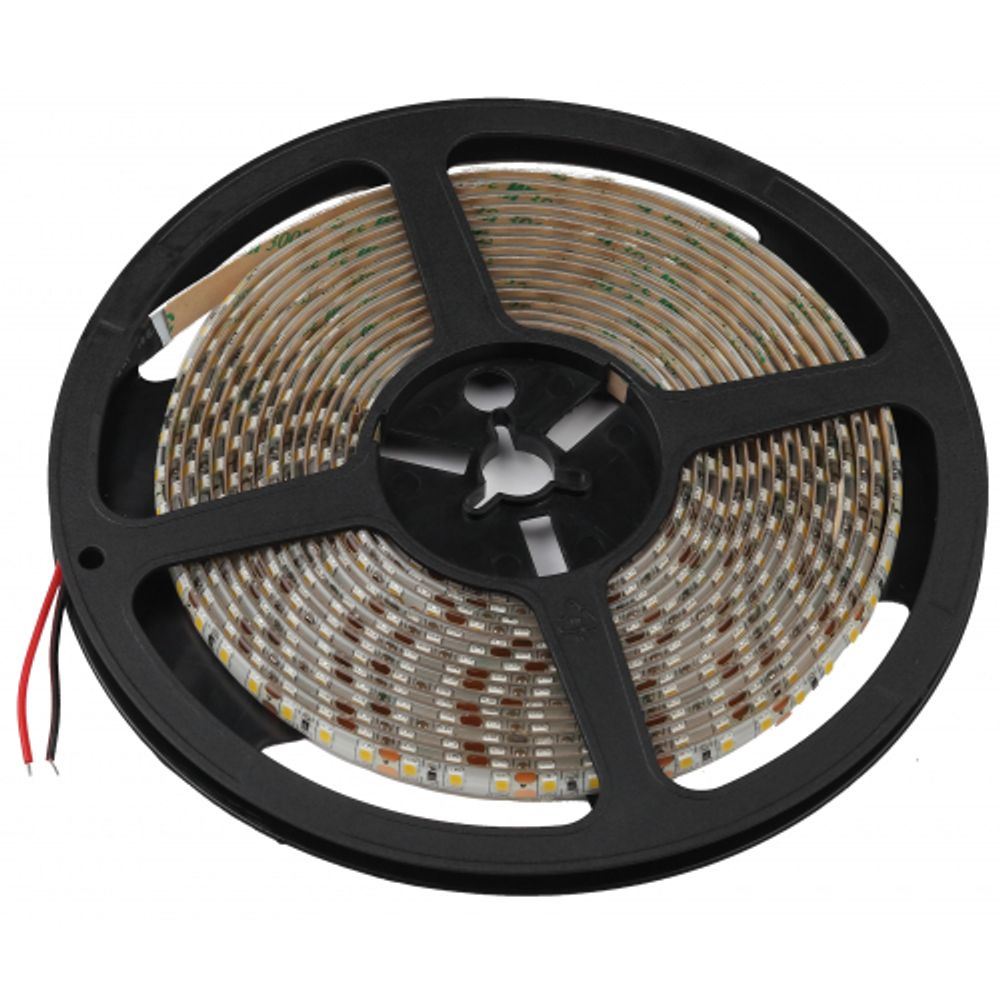 Светодиодная лента ЭРА LS2835-120LED-IP65-WW-eco-5m теплый белый 1 год | Светодиодные ленты 12В 1 год