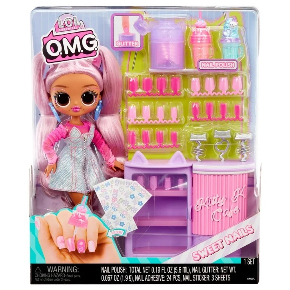 LOL Surprise OMG Sweet Nails – Kitty K Café (Маникюрный салон)