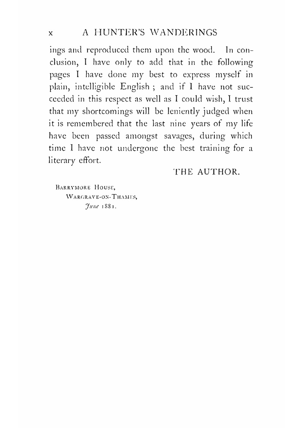 A Hunter's Wanderings in Africa: Being a Narrative of Nine Years Spent Amongst the Game of the Far Interior of South Africa, Containing Accounts of . Matabele and Mashuna Countries, with Full N | Frederick Courteney Selous
