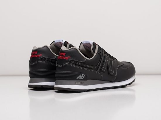 Кроссовки New Balance 574 Leather Black