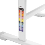 Комплект растущей детской мебели Anatomica Avgusta парта + стул + выдвижной ящик + подставка