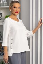 Блуза Аурия (белая) Б14217-48М LT Collection