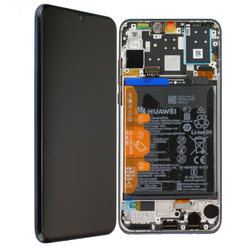 Huawei P30 Lite New Edition (MAR-L21BX) / Дисплей (в сборе с тачскрином и аккумулятором) (в рамке) (ORIG-SP)