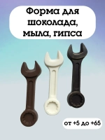 Форма пластиковая Ключ гаечный