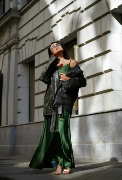 Комбинация двухсторонняя зелено-синяя