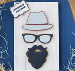 Борода с усами №1