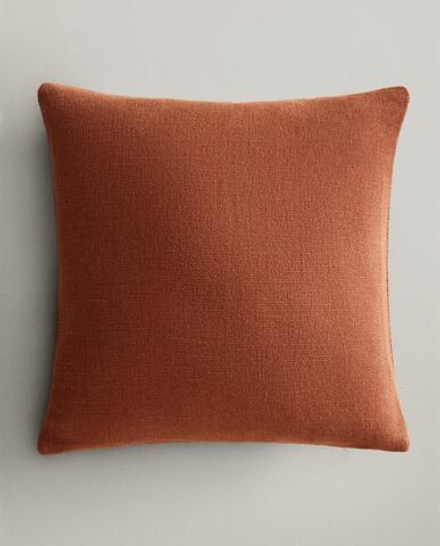 Zara Home наволочка декоративная из хлопка, экрю, 45x45 см
