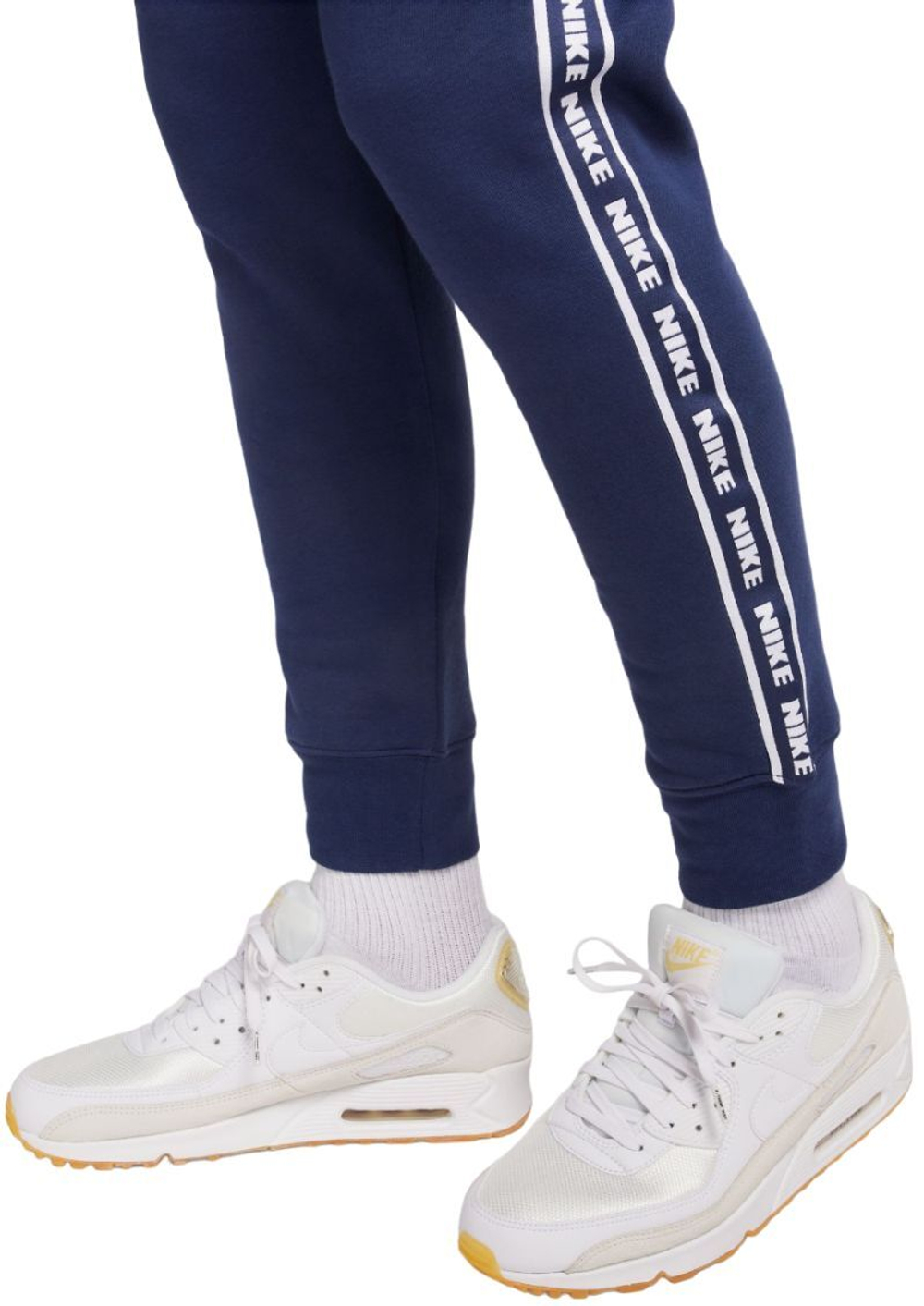 Мужской теннисный костюм Nike Club Fleece Casual Hoodie - небесный